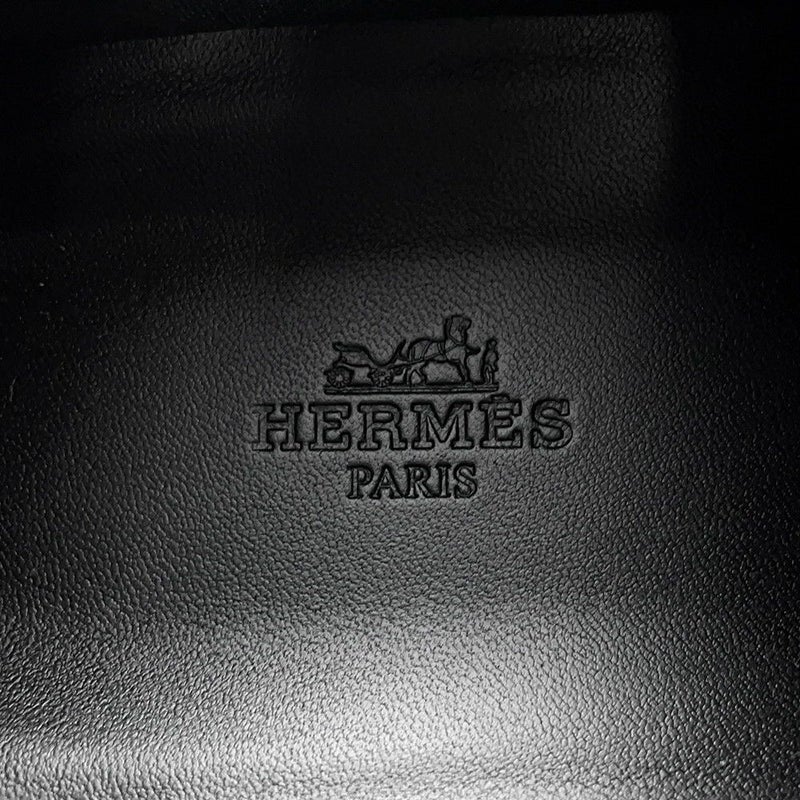 エルメス スニーカー バウンシング トワルアッシュ カーフレザー メンズ42 HERMES  靴