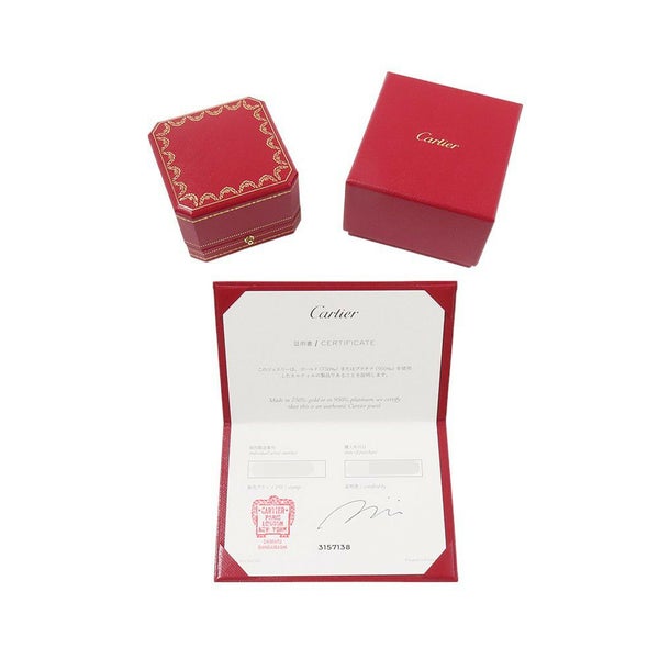 カルティエ リング パンテール ドゥ カルティエ SM スモール オニキス/ツァボライトガーネット 2P K18PG サイズ56 B4230000