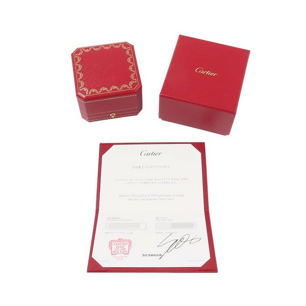 カルティエ リング パンテール ドゥ カルティエ SM スモール オニキス/ツァボライトガーネット 2P K18YG サイズ56 B4230100