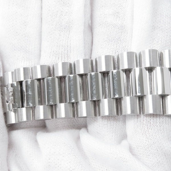 ロレックス デイデイト M番 PT950 118206 2BR ROLEX 腕時計 ウォッチ メテオライト文字盤 2Pダイヤ