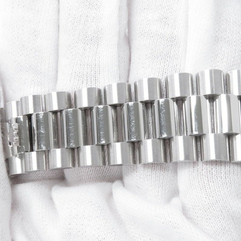 ロレックス デイデイト M番 PT950 118206 2BR ROLEX 腕時計 ウォッチ メテオライト文字盤 2Pダイヤ