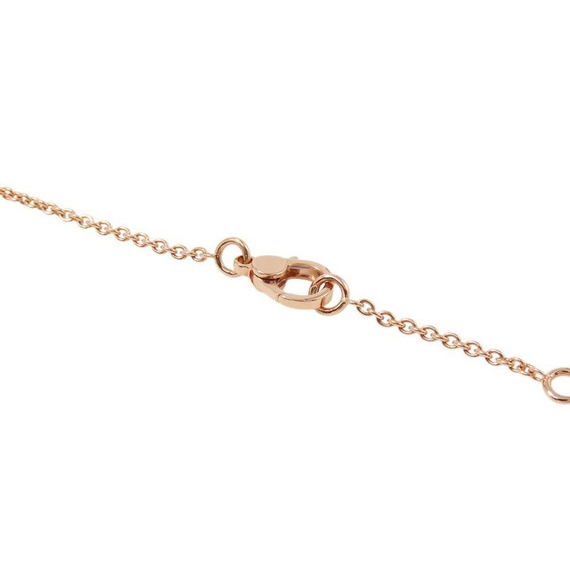 エルメス ネックレス フィネス ペンダント ダイヤモンド 17P 計0.46ct K18PGピンクゴールド HERMES ジュエリー