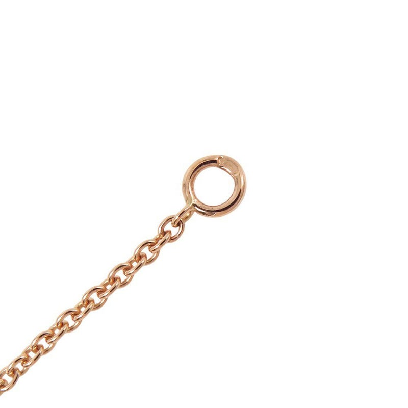 エルメス ネックレス フィネス ペンダント ダイヤモンド 17P 計0.46ct K18PGピンクゴールド HERMES ジュエリー