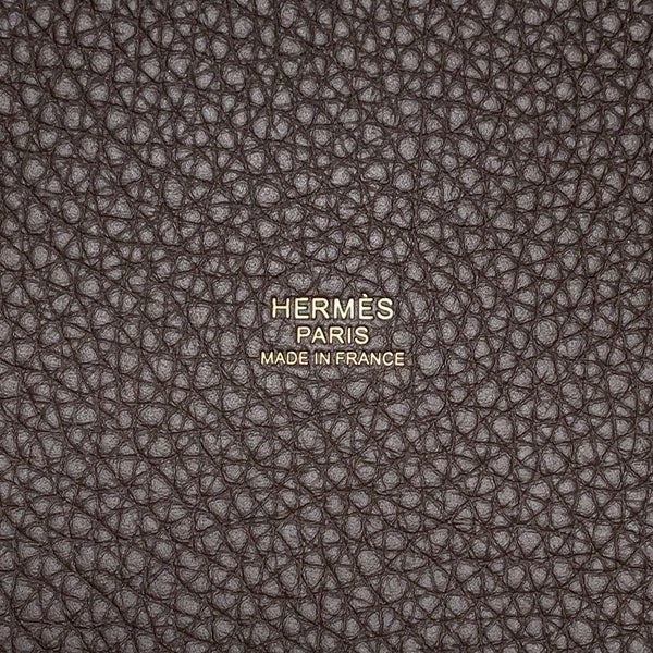 エルメス ハンドバッグ ピコタンロックPM エベンヌ/ゴールド金具 トリヨンクレマンス W刻印