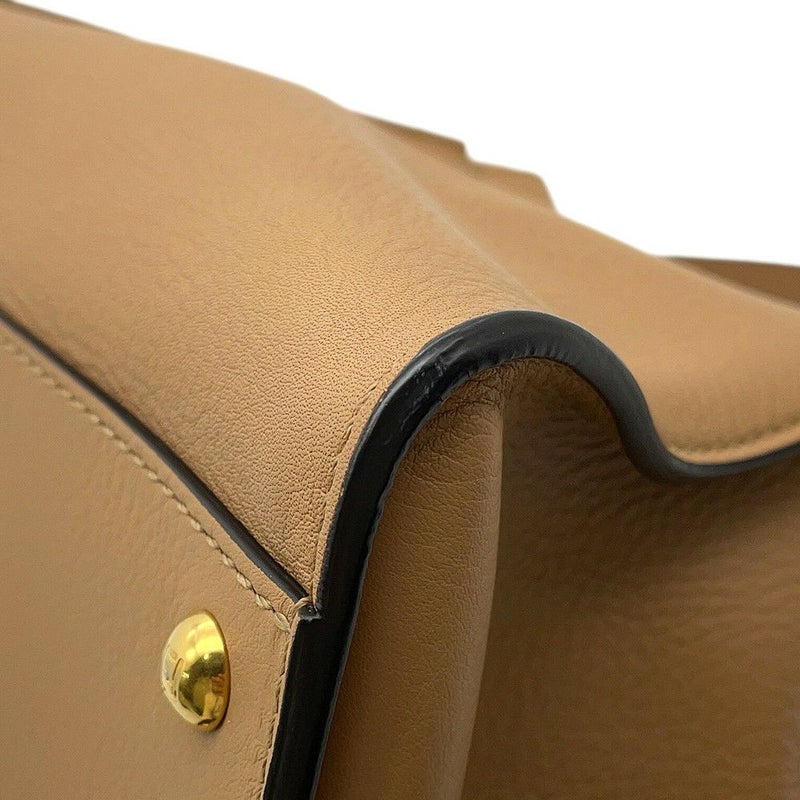 フェンディ ハンドバッグ ピーカブー レギュラー レザー 8BN290 FENDI 2way ショルダー