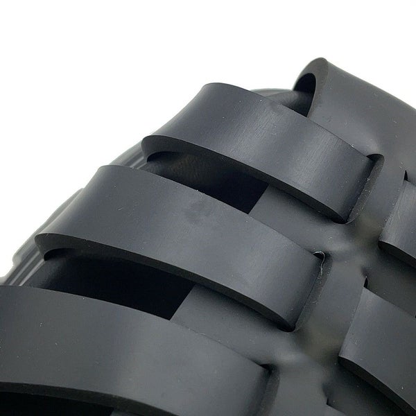 ミュウミュウ サンダル プラットフォーム ラバー レディースサイズ39 5XX605 MIUMIU 靴 黒