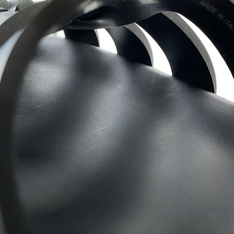 ミュウミュウ サンダル プラットフォーム ラバー レディースサイズ39 5XX605 MIUMIU 靴 黒