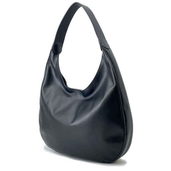 ミュウミュウ ショルダーバッグ ホーボーバッグ レザー 5BC155 MIUMIU 黒 ワンショルダー