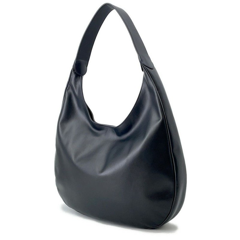 ミュウミュウ ショルダーバッグ ホーボーバッグ レザー 5BC155 MIUMIU 黒 ワンショルダー