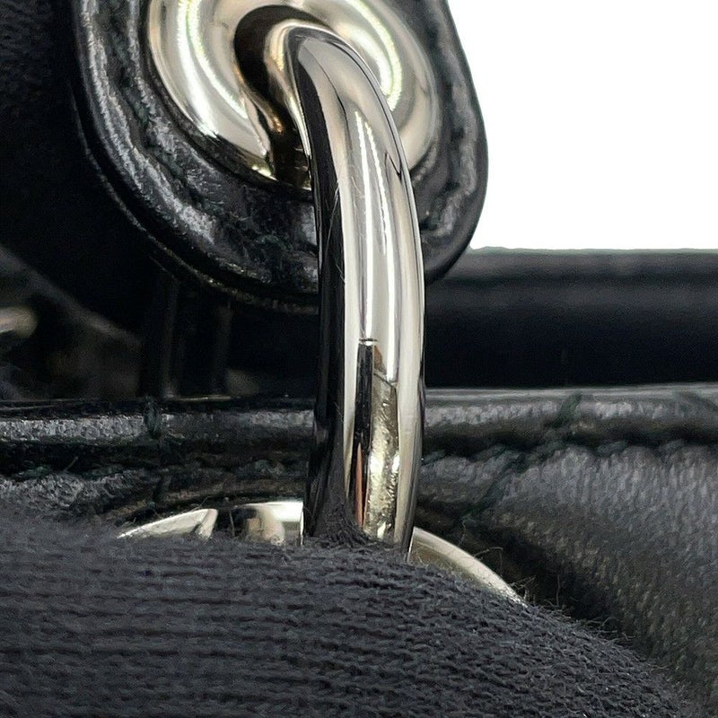 クリスチャン・ディオール ハンドバッグ レディディオール ミディアム ラムスキン CAL44551 Christian Dior 2way 黒