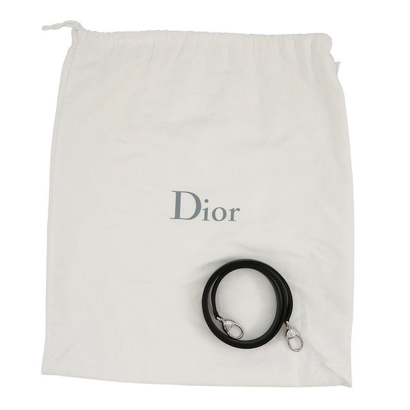 クリスチャン・ディオール ハンドバッグ レディディオール ミディアム ラムスキン CAL44551 Christian Dior 2way 黒