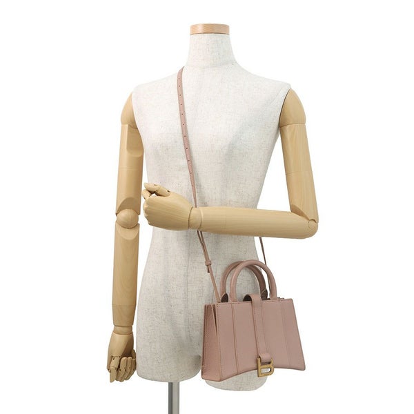 バレンシアガ ハンドバッグ アワーグラス レザー 640345 BALENCIAGA 2wayショルダーバッグ