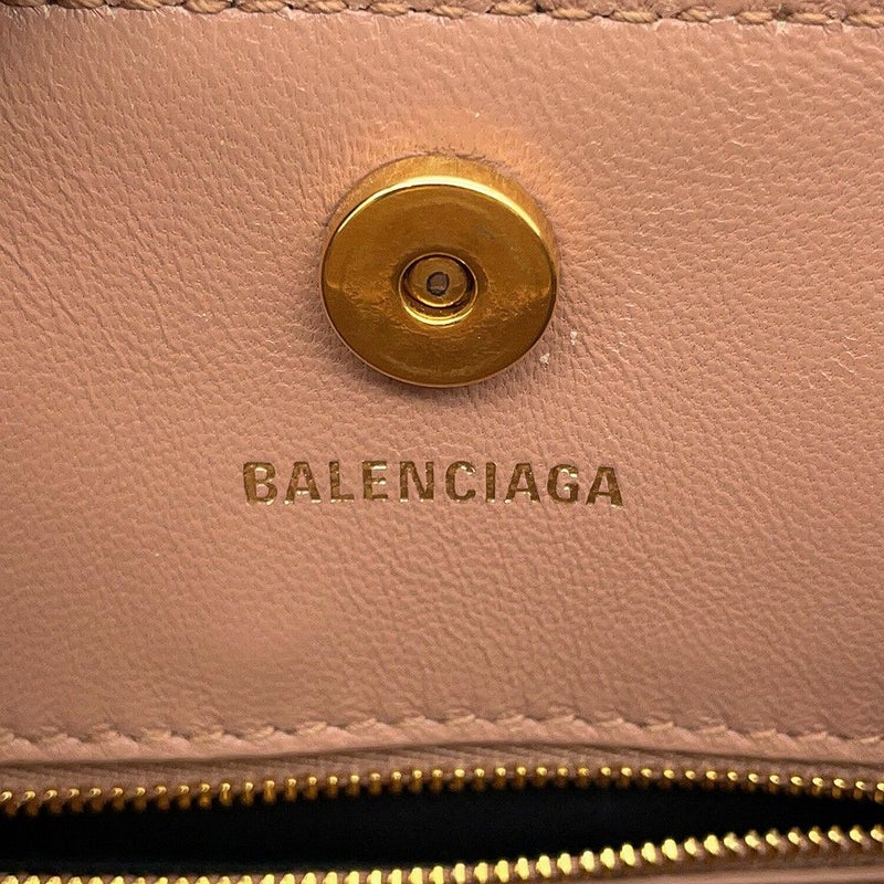 バレンシアガ ハンドバッグ アワーグラス レザー 640345 BALENCIAGA 2wayショルダーバッグ