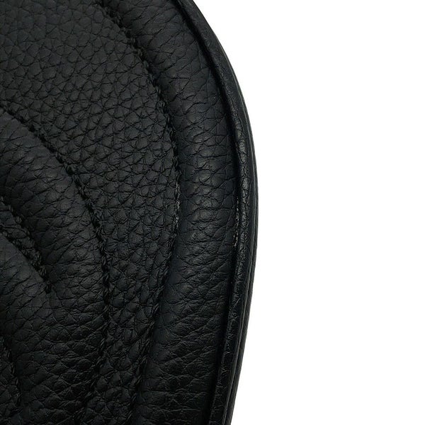 グッチ ショルダーバッグ ソーホー インターロッキングG レザー 747779 GUCCI アウトレット品 タッセル 黒