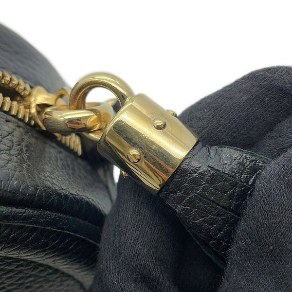 グッチ ショルダーバッグ ソーホー インターロッキングG レザー 747779 GUCCI アウトレット品 タッセル 黒