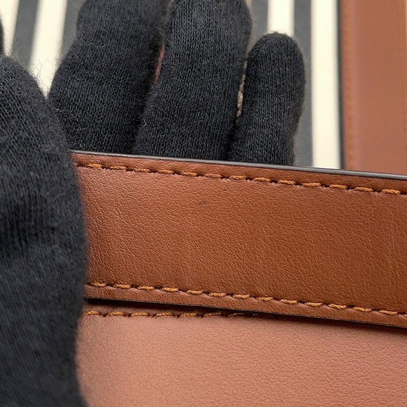 バーバリー トートバッグ アイコンストライプ ブックトート PVC 80730571 BURBERRY