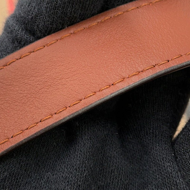 バーバリー トートバッグ アイコンストライプ ブックトート PVC 80730571 BURBERRY