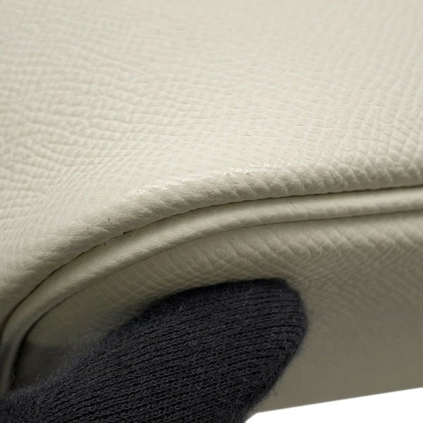 エルメス ボリード1923 25 トリコロール クレ/モーヴペール/ゴールド/シルバー金具 エプソン B刻印 2wayショルダー