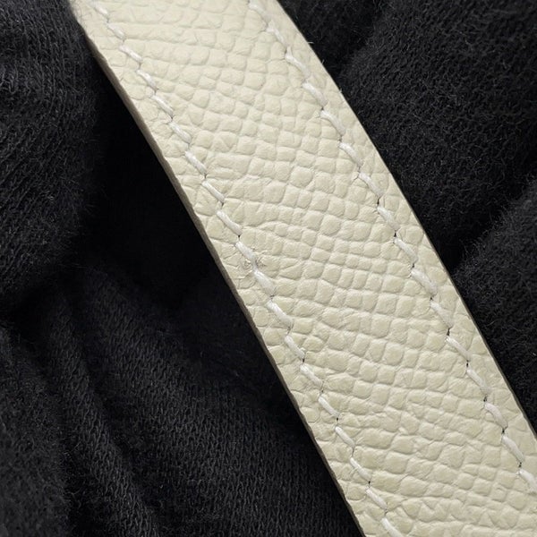 エルメス ボリード1923 25 トリコロール クレ/モーヴペール/ゴールド/シルバー金具 エプソン B刻印 2wayショルダー