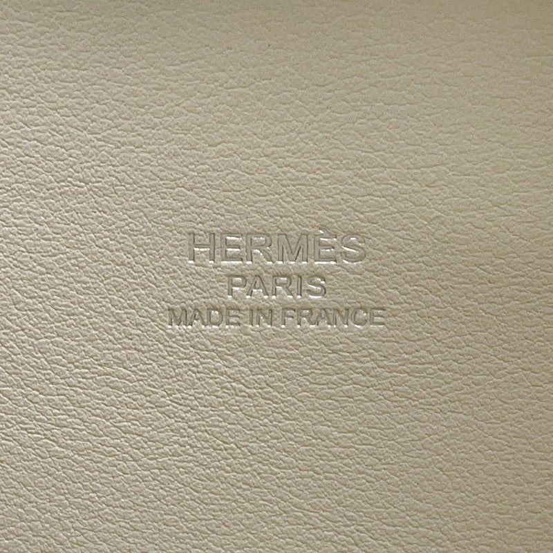 エルメス ボリード1923 25 トリコロール クレ/モーヴペール/ゴールド/シルバー金具 エプソン B刻印 2wayショルダー