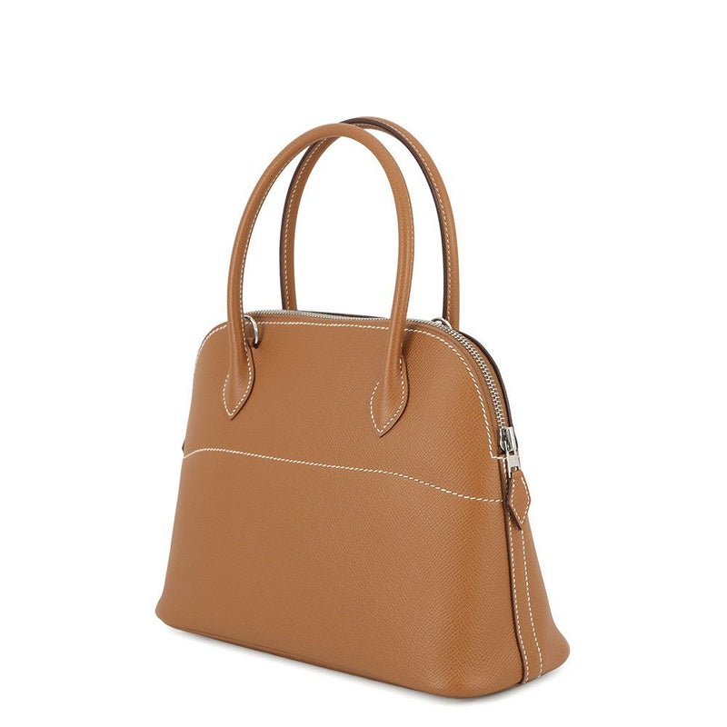 エルメス ハンドバッグ ボリード27 ゴールド/シルバー金具 エプソン Y刻印 2wayショルダー