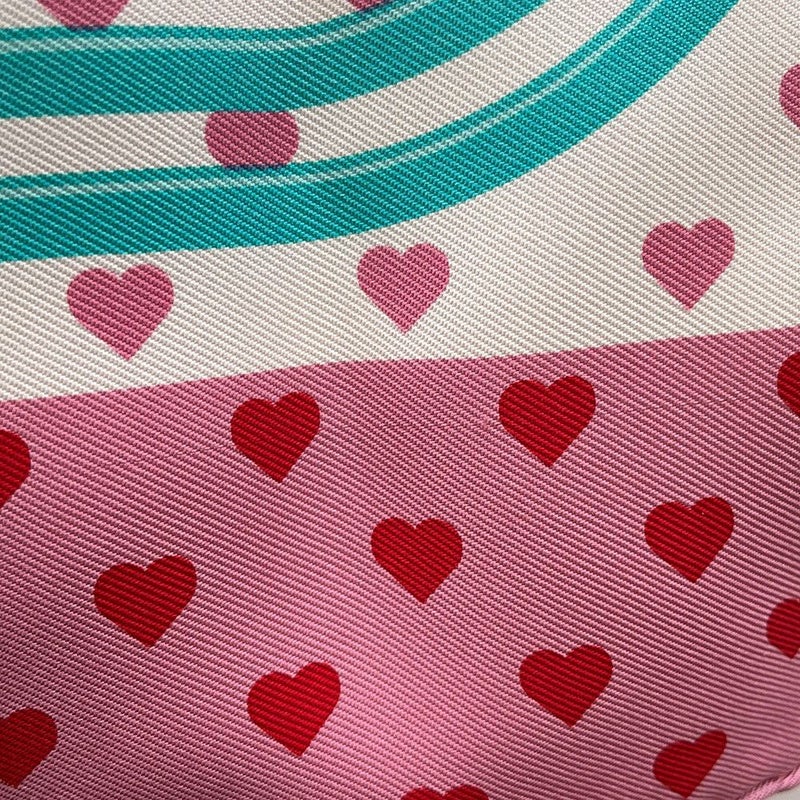 エルメス スカーフ カレ45 ブリッド・ドゥ・ガラ・ラヴ Brides de Gala love HERMES シルク ハート 2017年秋冬