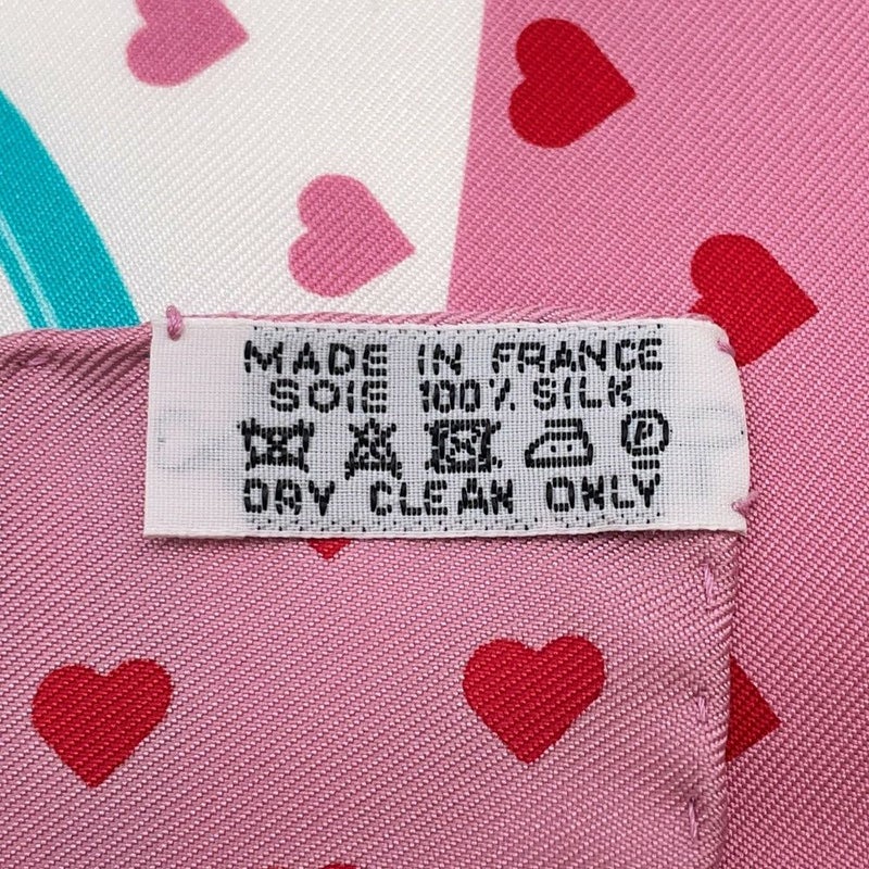 エルメス スカーフ カレ45 ブリッド・ドゥ・ガラ・ラヴ Brides de Gala love HERMES シルク ハート 2017年秋冬