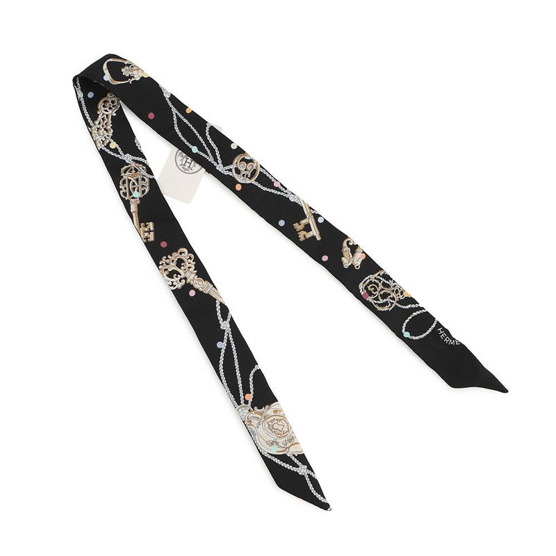 エルメス スカーフ ツイリー ドール レ・クレ・ア・ポア Les Cles A Pois HERMES シルクツイル 2022年春夏