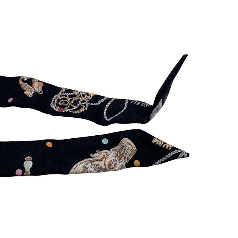 エルメス スカーフ ツイリー ドール レ・クレ・ア・ポア Les Cles A Pois HERMES シルクツイル 2022年春夏