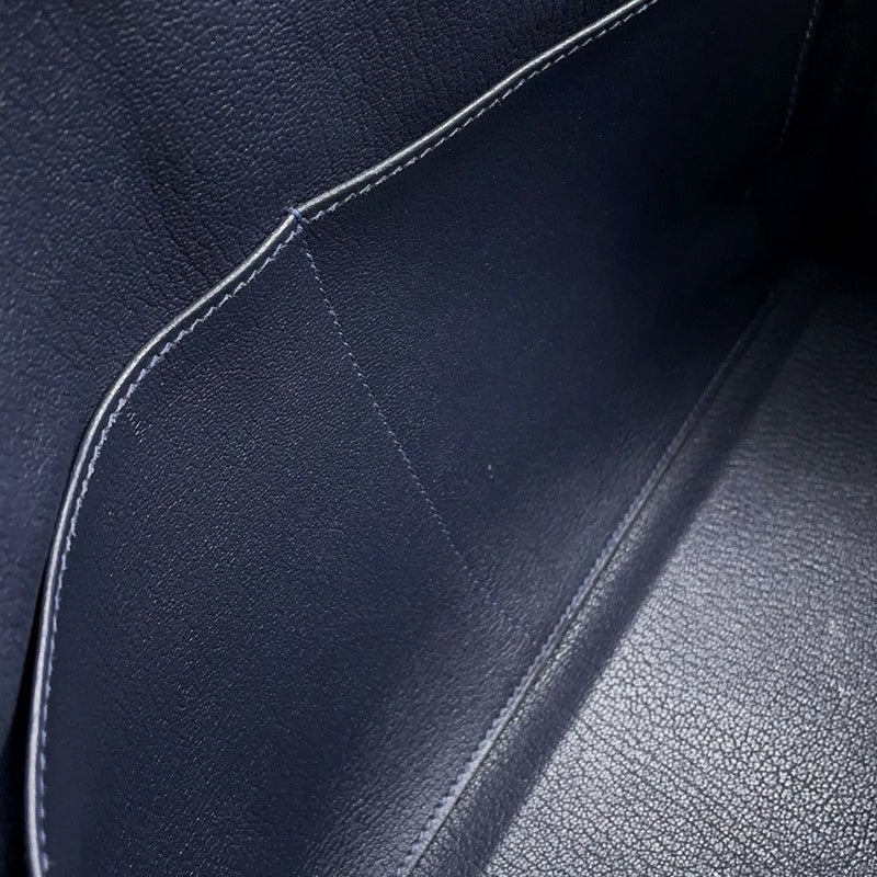 エルメス ハンドバッグ ケリー32 内縫い ブルーニュイ/ゴールド金具 トゴ D刻印 2wayショルダー