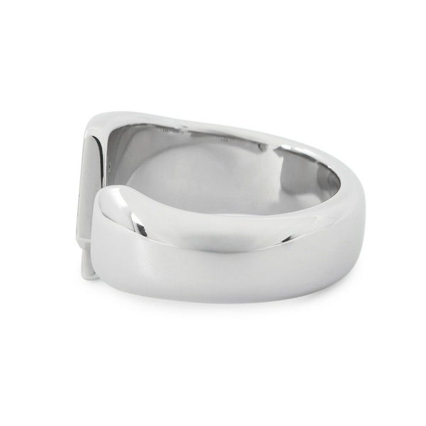 エルメス リング カルーゼル オランジュ・フィールド/シルバー金具 サイズT58 HERMES 指輪