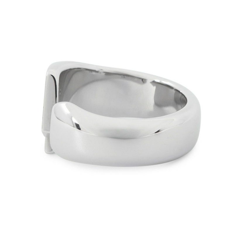 エルメス リング カルーゼル オランジュ・フィールド/シルバー金具 サイズT58 HERMES 指輪