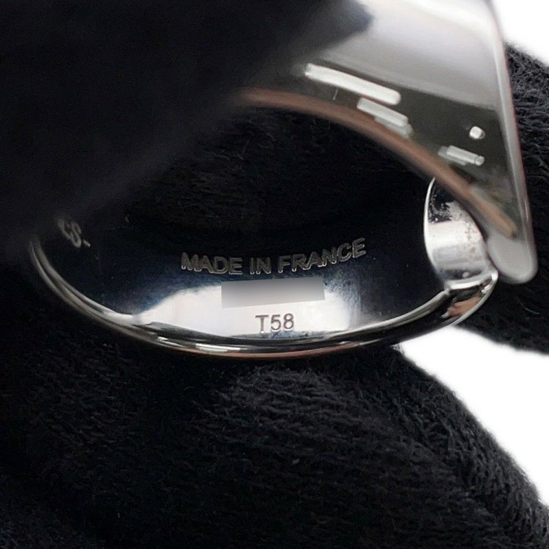 エルメス リング カルーゼル オランジュ・フィールド/シルバー金具 サイズT58 HERMES 指輪