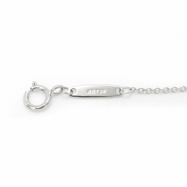 ティファニー ネックレス Tスマイル ペンダント ラージ ダイヤモンド 計0.19ct K18WGホワイトゴールド 60011655 ジュエリー