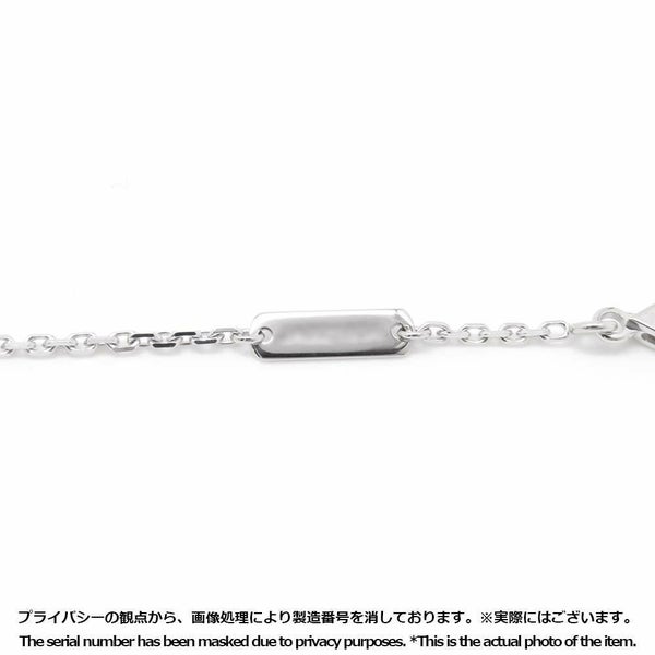 ヴァンクリーフ&アーペル ネックレス ヴィンテージ アルハンブラ ギヨシェ ダイヤ 1P K18WG VCARP6L800 2020年ホリデー限定