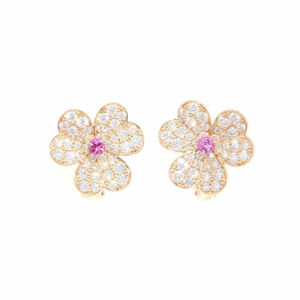 ヴァンクリーフ&アーペル ピアス フリヴォル スモール ダイヤモンド