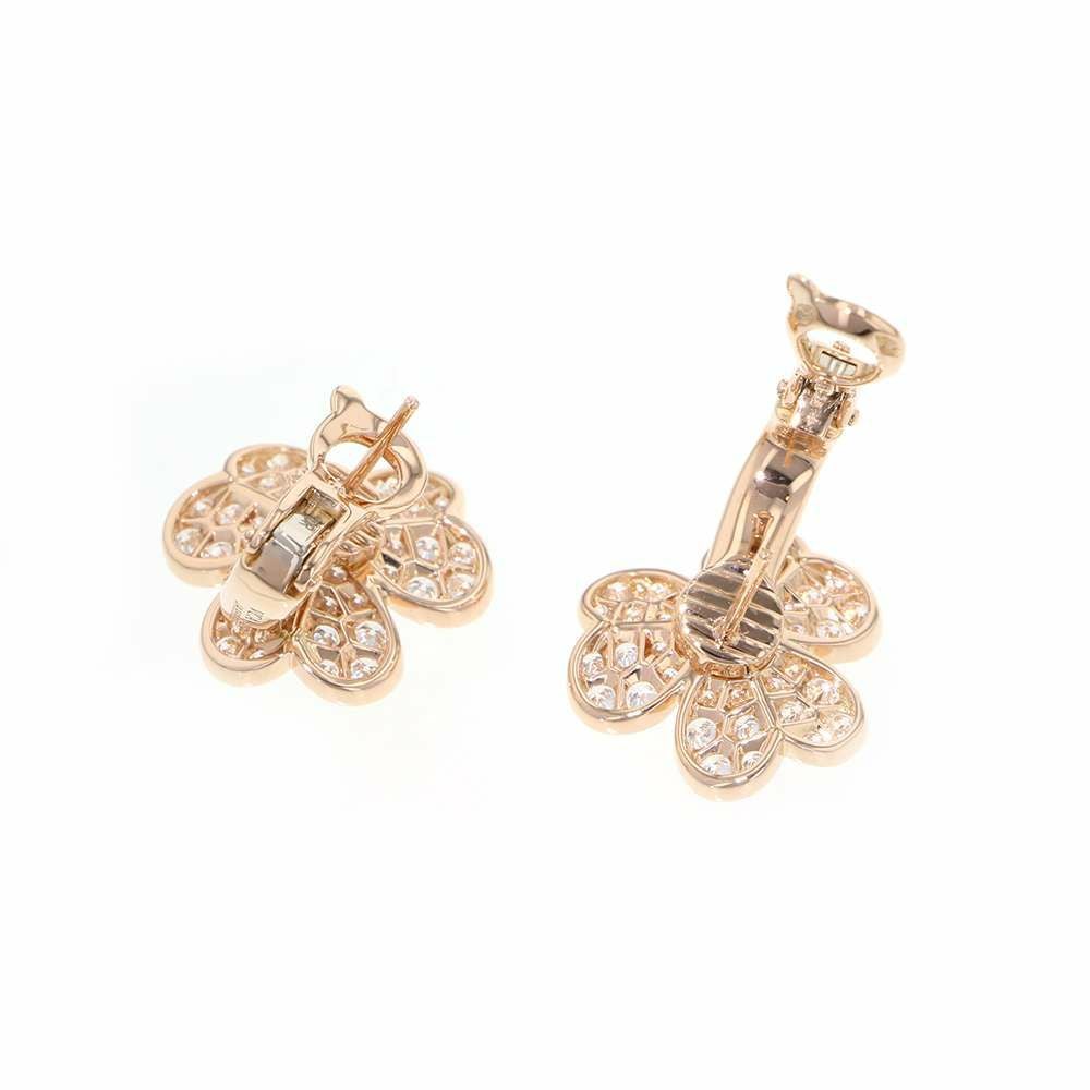 ヴァンクリーフ&アーペル ピアス フリヴォル スモール ダイヤモンド