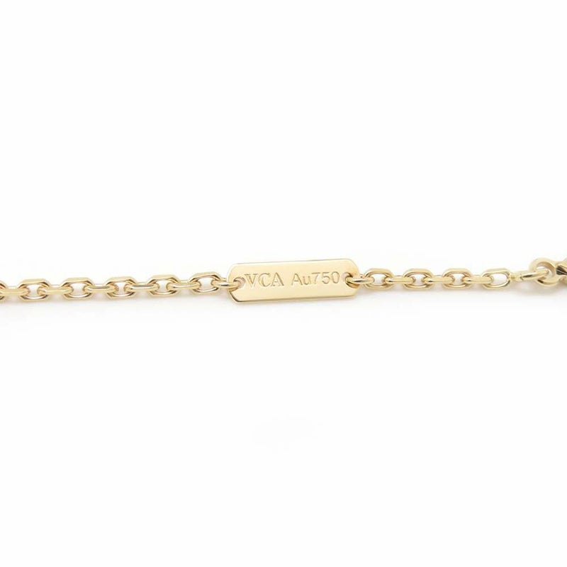 ヴァンクリーフ&アーペル ネックレス マジック アルハンブラ ロングネックレス 1モチーフ マラカイト K18YG VCARO3MG00