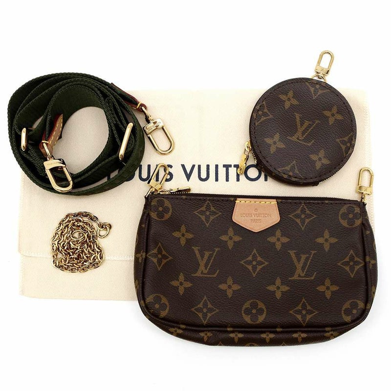 ルイヴィトン ショルダーバッグ モノグラム ミュルティ・ポシェット・アクセソワール M44813 LOUIS VUITTON アクセサリーポーチ