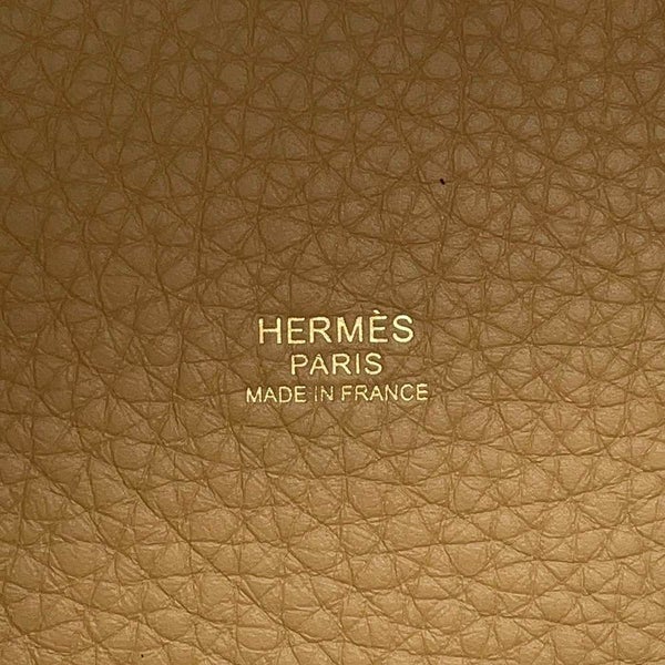 エルメス ハンドバッグ ピコタンロックPM ビスキュイ/ゴールド金具 トリヨクレマンス W刻印