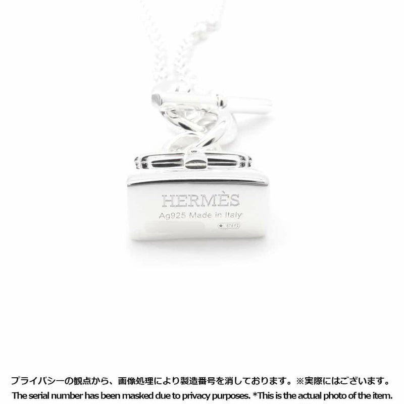 エルメス ネックレス アミュレット バーキン SV925シルバー HERMES ジュエリー ペンダント