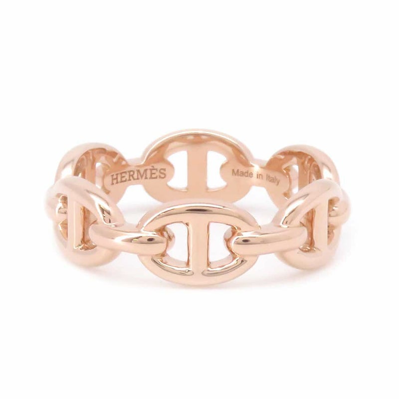 エルメス リング シェーヌダンクル アンシェネPM K18PGピンクゴールド リングサイズ50 HERMES 指輪 ジュエリー