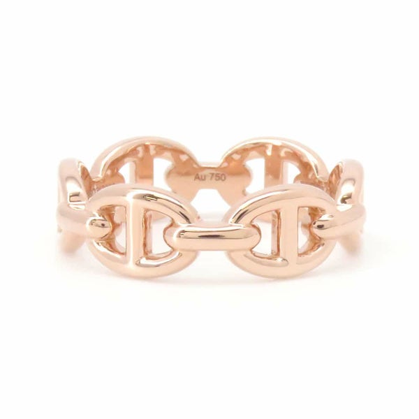 エルメス リング シェーヌダンクル アンシェネPM K18PGピンクゴールド リングサイズ50 HERMES 指輪 ジュエリー