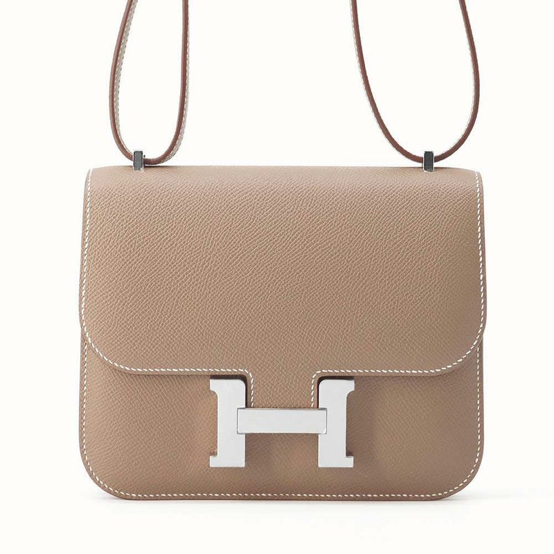 エルメス ミニ コンスタンス3 ミロワール エトゥープ/シルバー金具 エプソン W刻印