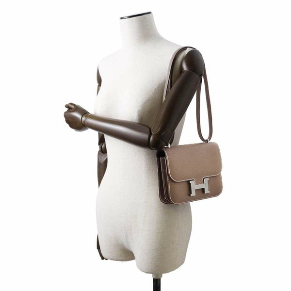 エルメス ミニ コンスタンス3 ミロワール エトゥープ/シルバー金具 エプソン W刻印