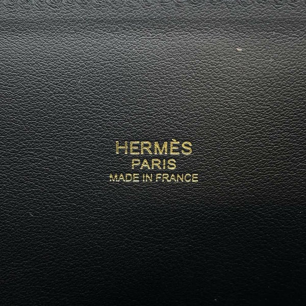 エルメス ハンドバッグ ボリード31 ブラック/ゴールド金具 トリヨクレマンス Z刻印 2wayショルダー 黒