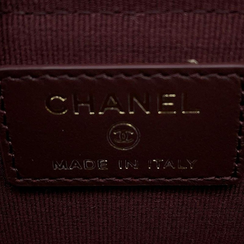 シャネル コインケース マトラッセ ココマーク ソフトキャビアスキン AP3179 フラグメント カードケース 黒