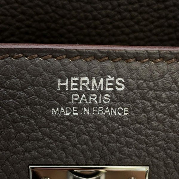エルメス バーキン30 エタン/シルバー金具 トゴ T刻印 HERMES Birkin ハンドバッグ