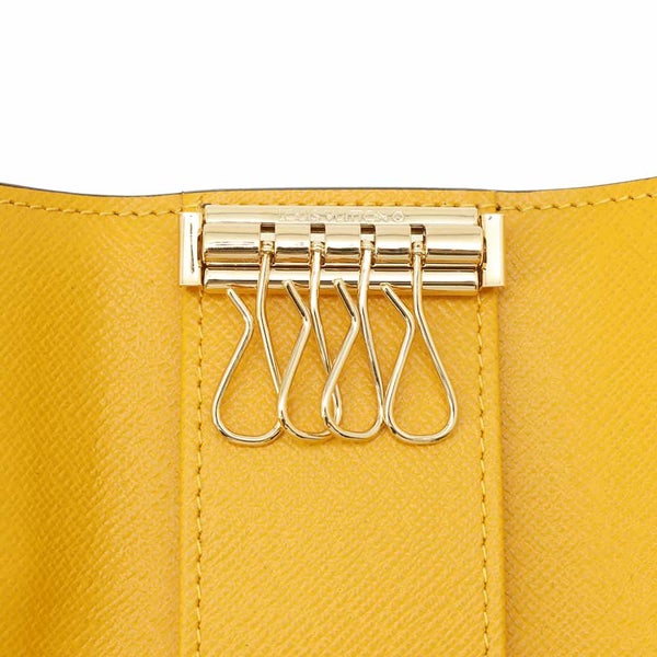 ルイヴィトン キーケース モノグラム 4連キーケース ミュルティクレ4 M83648 LOUIS VUITTON イエロー 日本限定