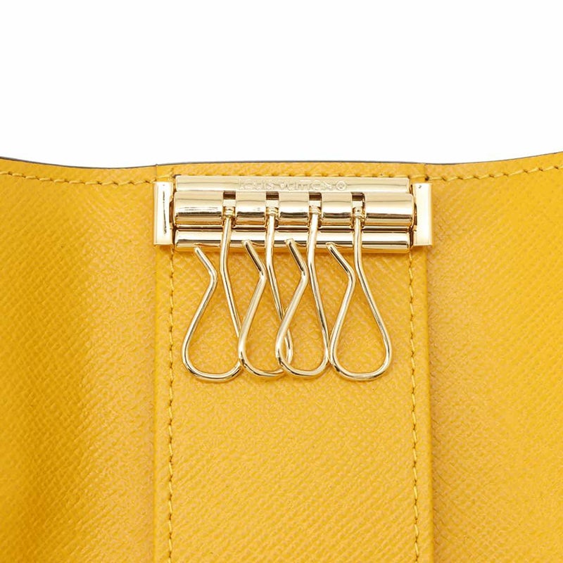 ルイヴィトン キーケース モノグラム 4連キーケース ミュルティクレ4 M83648 LOUIS VUITTON イエロー 日本限定